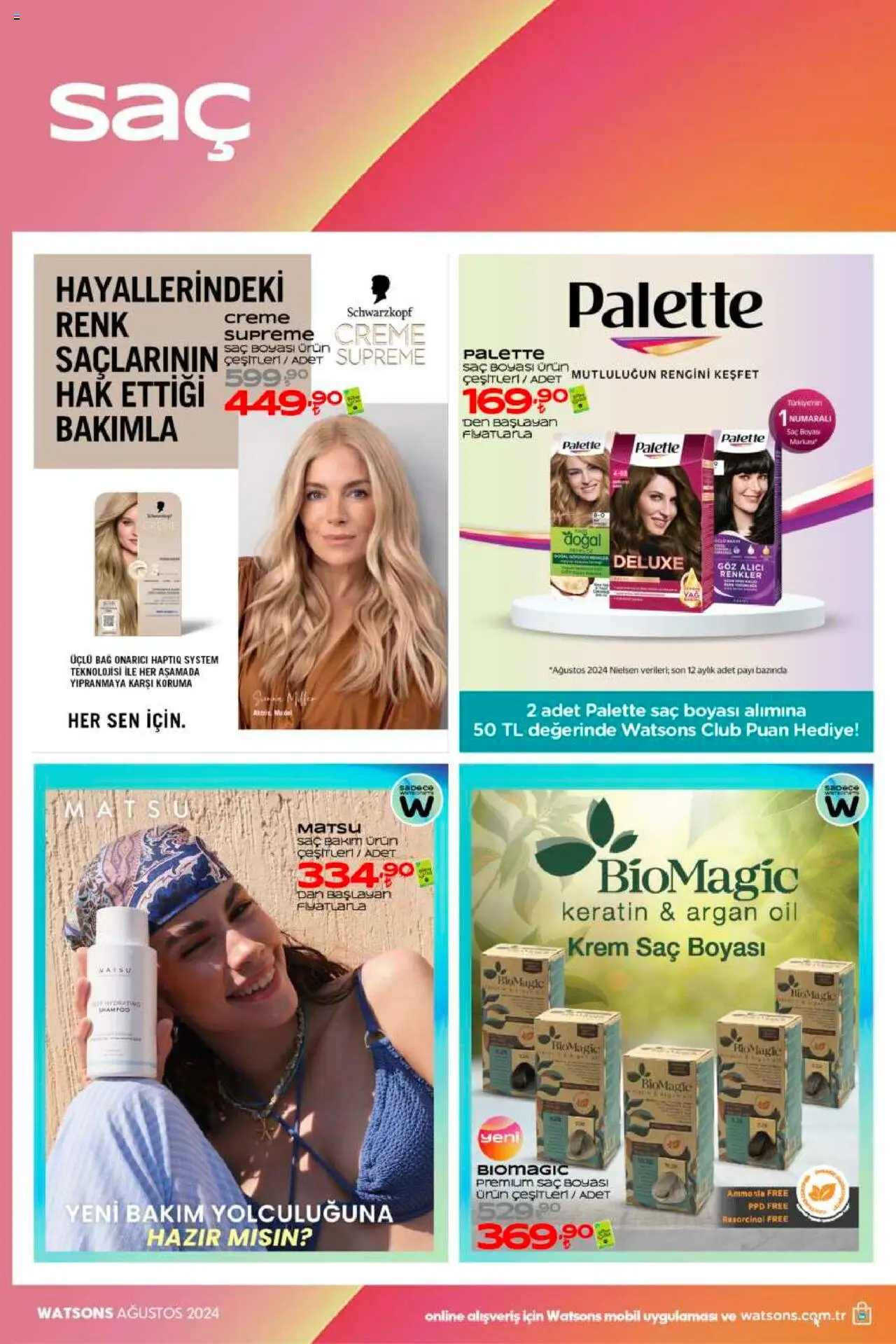 Watsons Katalog - 01.08.2025 tarihinden itibaren geçerlidir | Sayfa: 33 | Ürünler: Krem