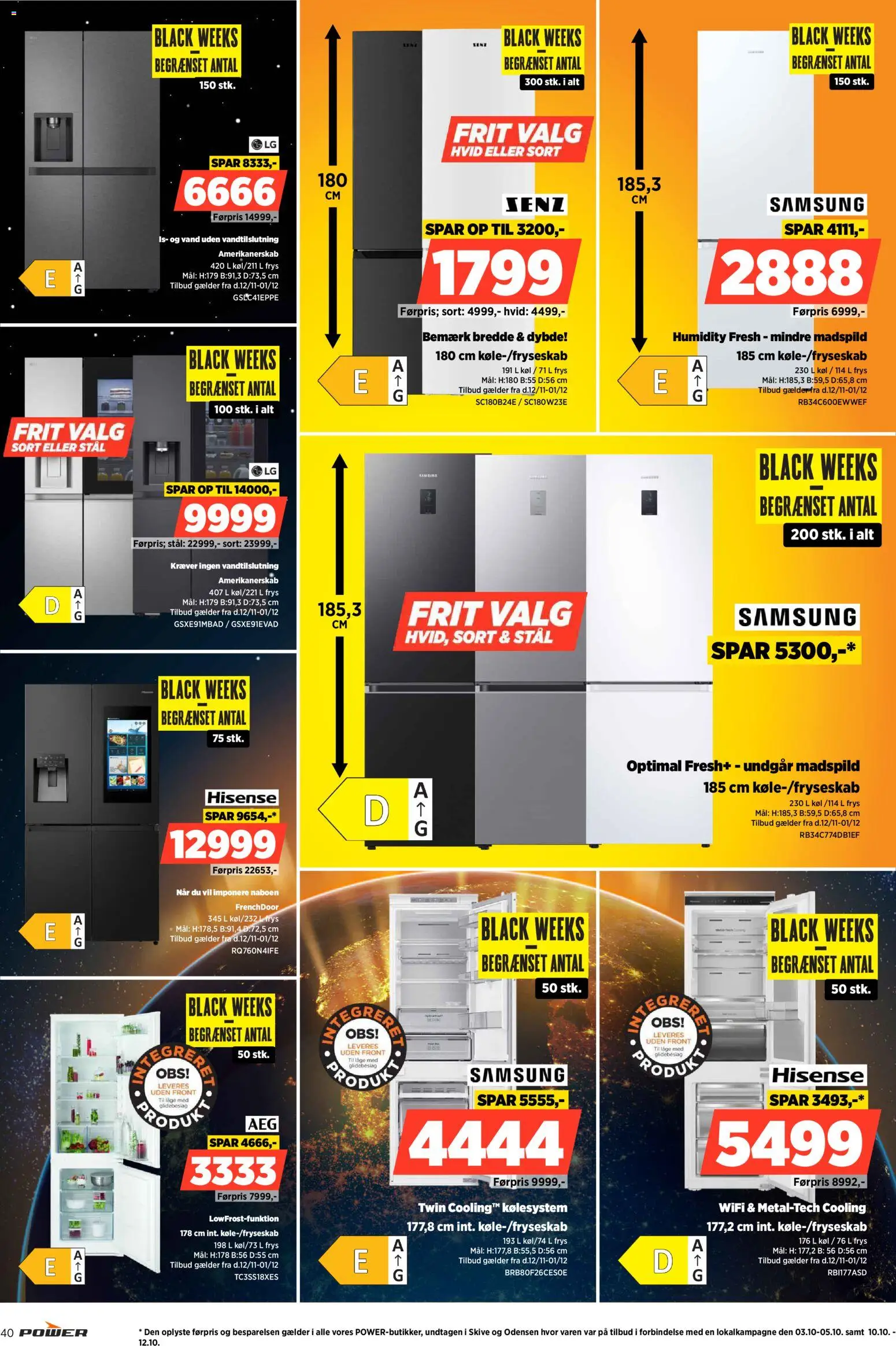 Power tilbudsavis – gyldig fra 12.11.2025 | Side: 40 | Produkter: Is
