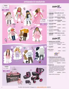 Müller Játékkatalógus 2025 - amely érvényes a következő dátumtól: 27.10.2025 | Oldal: 50 | Termékek: Télikabát, Ágy, Babakocsi