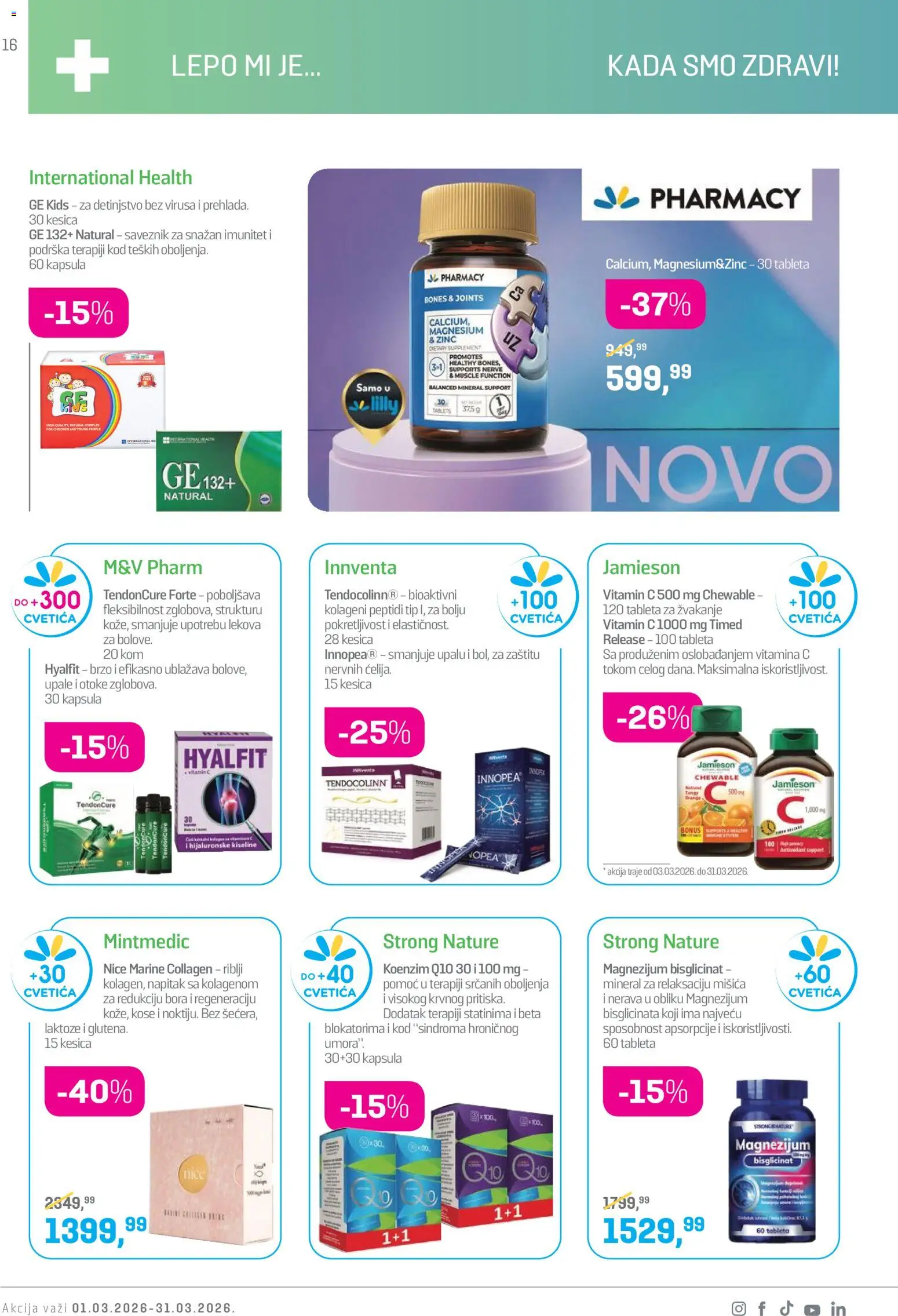 Lilly drogerie katalog - važi od 01.03.2026 | Strana: 16