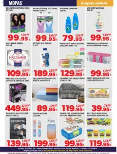 Mopaş Katalog - 04.09.2025 tarihinden itibaren geçerlidir | Sayfa: 8 | Ürünler: Çöp torbası, Duş, Sabun, Çarşaf