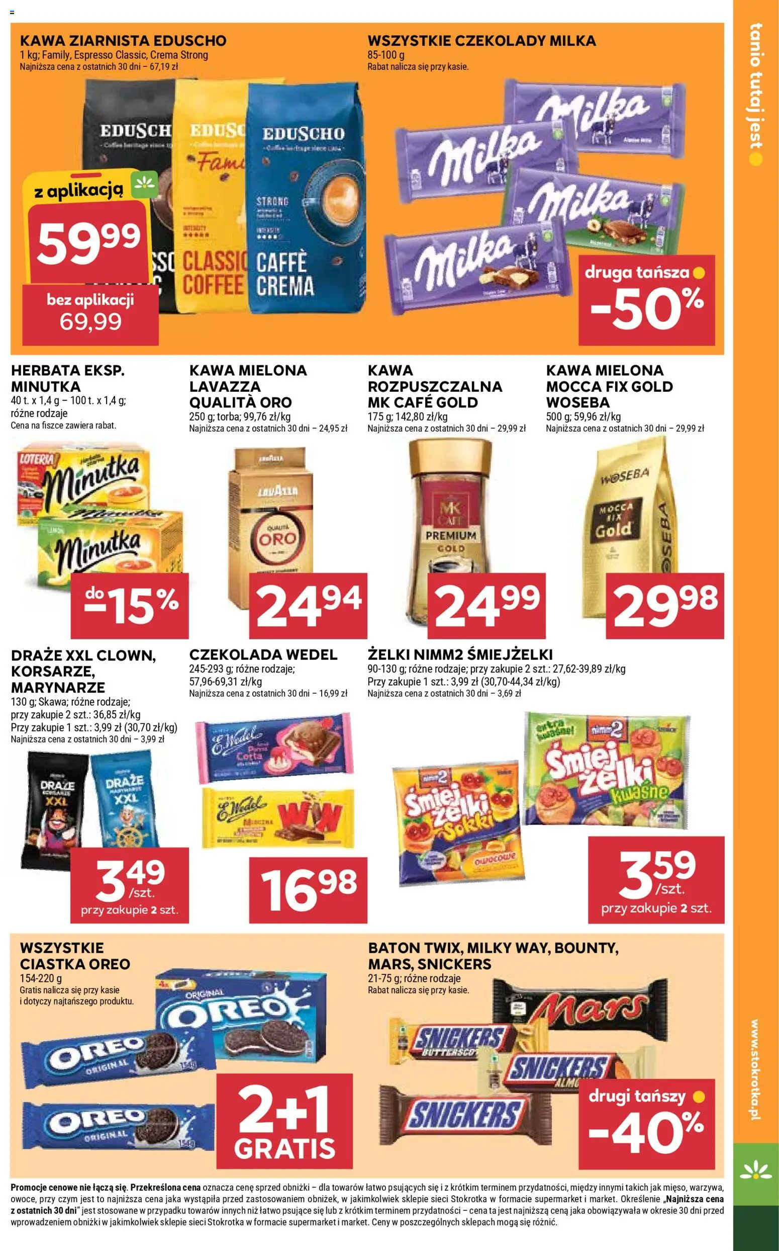 Stokrotka Gazetka - Market od 23.10.2025 | Strona: 13 | Produkty: Czekolady, Czekolady milka, Żelki, Czekolada