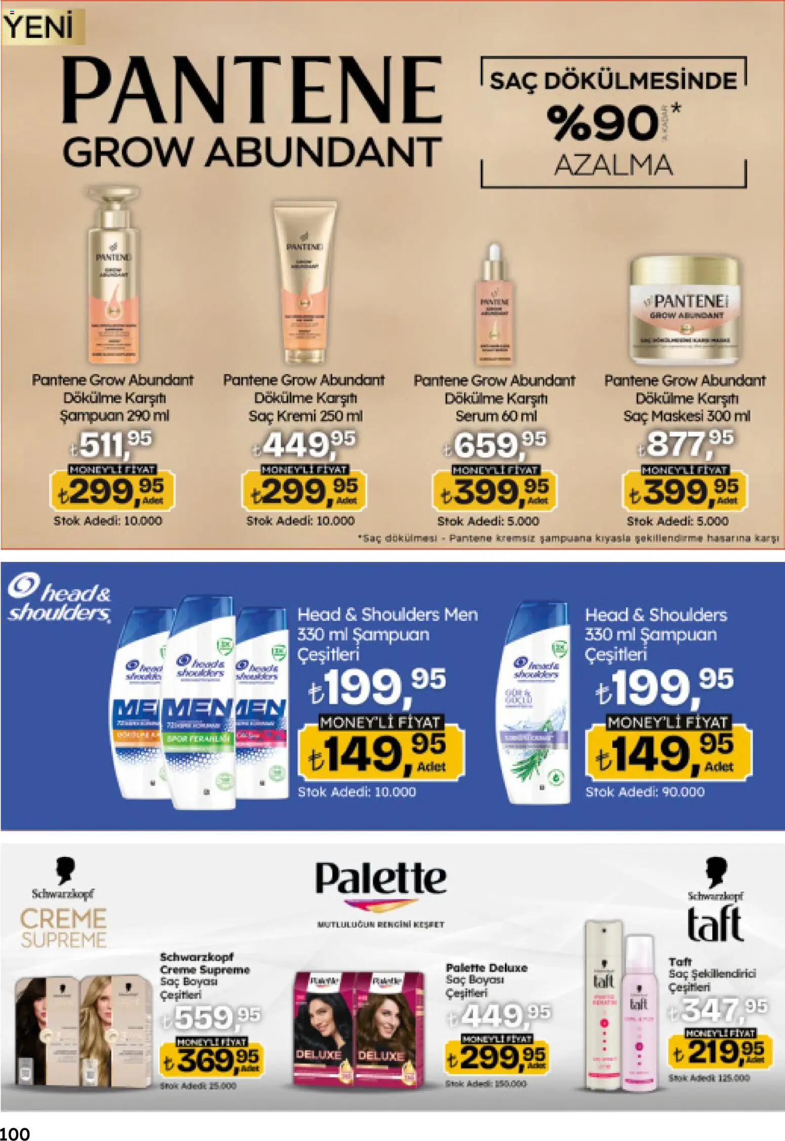 Migros Katalog - Migroskop - 16.04.2026 tarihinden itibaren geçerlidir | Sayfa: 100 | Ürünler: Şampuan, Saç Kremi, Saç maskesi