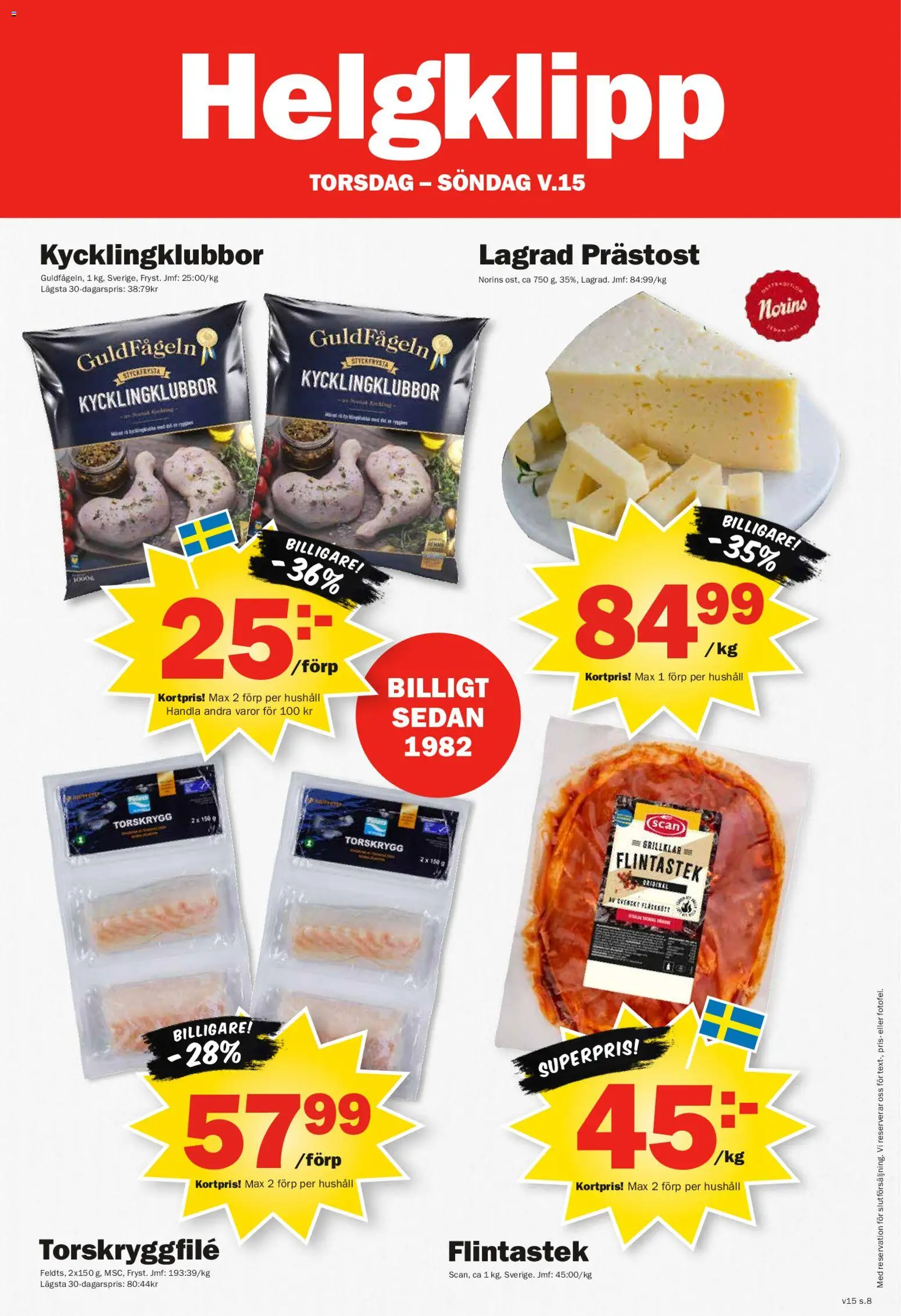 Pekås reklamblad aktuell från 07.04.2026 | Sida: 8