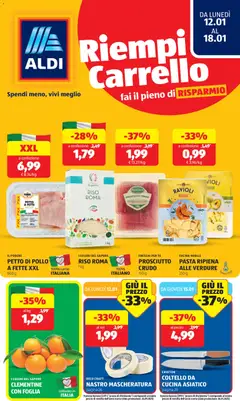 Anteprima del volantino Volantino Aldi	 valido a partire dal 12.01.2026