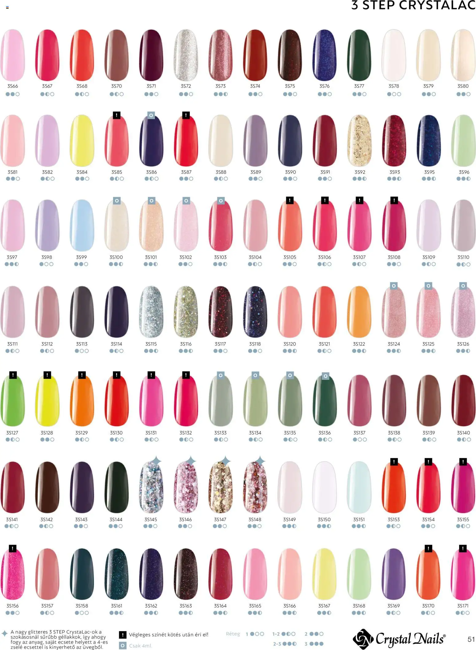 Crystal Nails akciós ujság - amely érvényes a következő dátumtól: 09.03.2026 | Oldal: 51