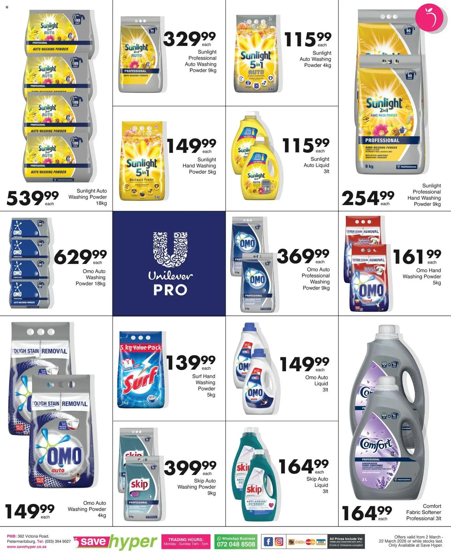 New Save catalogue – valid from 02.03.2026 | Page: 25 | Products: Handwash, Fragrance, Washing powder, Fabric softener