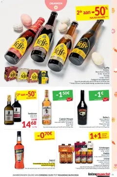 Intermarché folder week 14 - Voorbeeld van een folder van Intermarché, geldig van 31.03.2026 | Pagina: 21 | Producten: Darált marhahús, Kruidnagel, Alcohol, Kaart