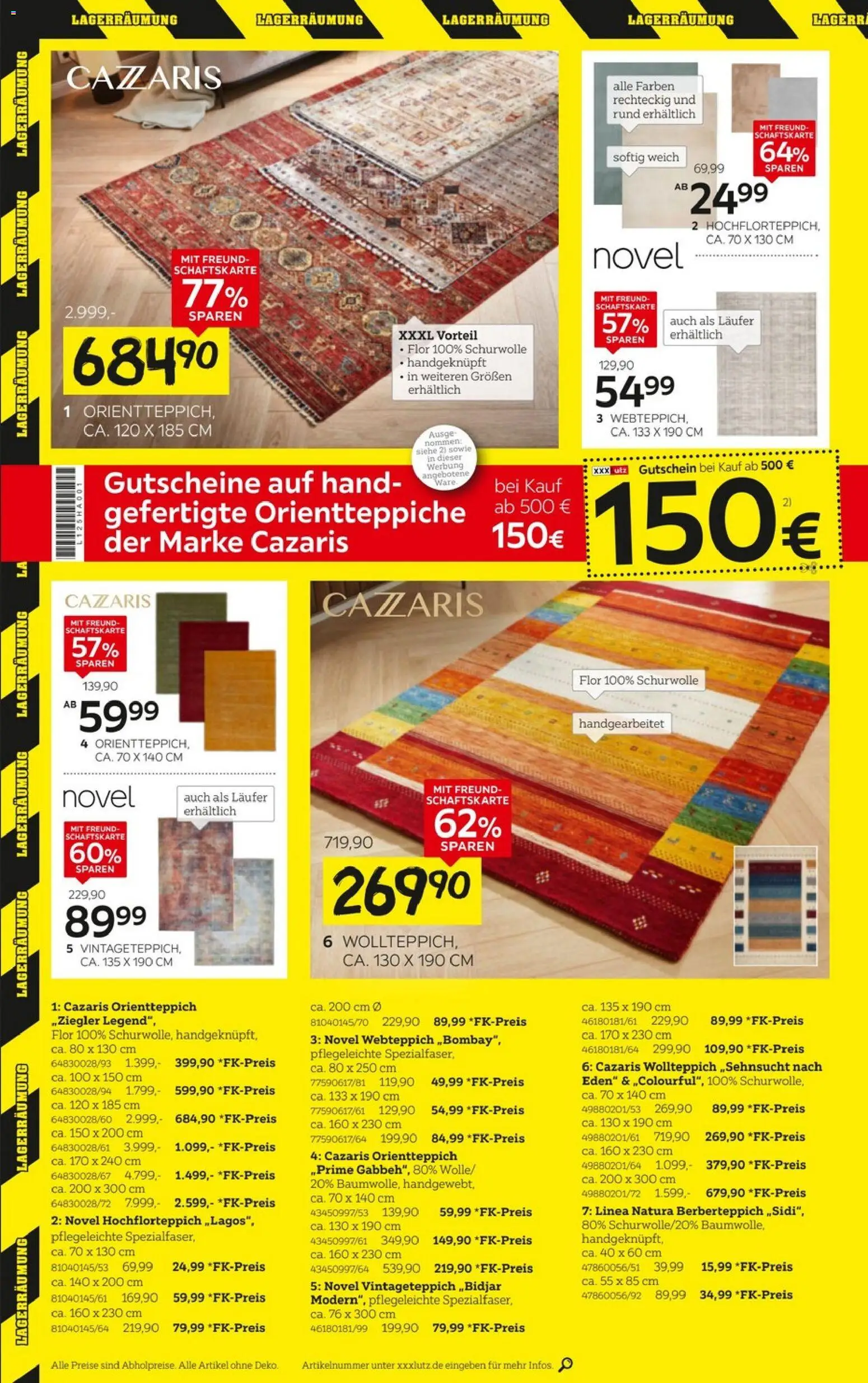 XXXL Lutz - Größte Lagerräumungsverkauf – gültig ab 23.11.2025 | Seite: 2