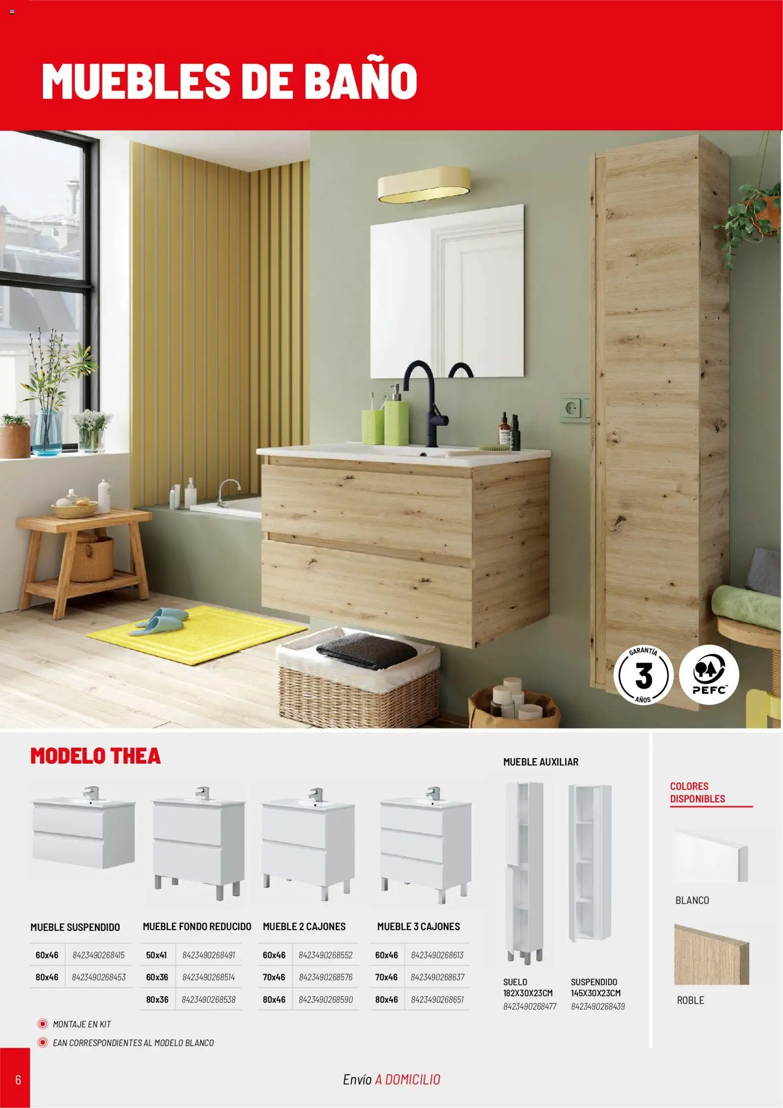 Brico Depôt Baños │ válido desde el 02.03.2026 | Página: 6 | Productos: Muebles, Baño