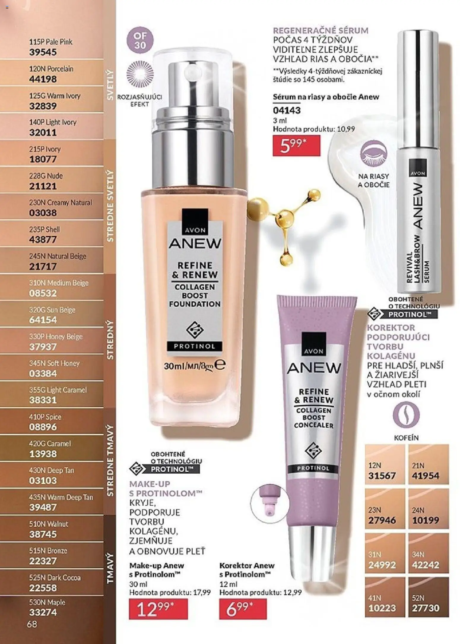Nové Avon akcie – leták je platný od 01.01.2026 | Strana: 68 | Produkty: Korektor