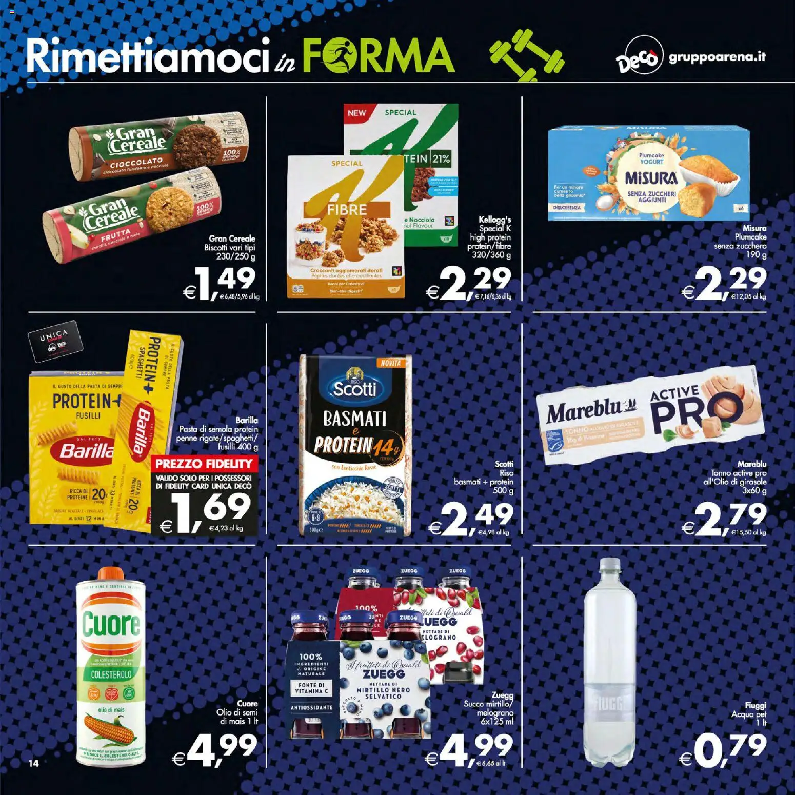 Volantino Decò del 05.01.2026 | Pagina: 14 | Prodotti: Cioccolato, Lenticchie, Olio, Nocciole