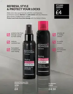 Preview of Avon - Catalogue valid from 01.04.2026 | Page: 159 | Products: Shampoo, Hair spray, Oil