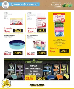 Volantino Arcaplanet del 18.08.2025 | Pagina: 23 | Prodotti: Piscina