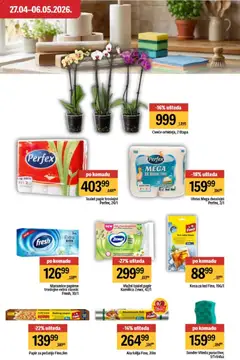 Maxi katalog - pregled Maxi kataloga - važi od 27.04.2026 | Strana: 39 | Proizvode: Toalet papir, Ubrus, Vileda, Cvece