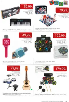 Pogląd oferty "Smyk Gazetka" - ważna od 16.12.2025 | Strona: 25 | Produkty: Mikrofon