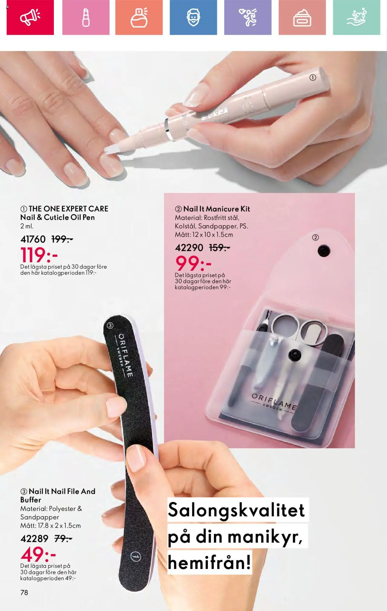 Oriflame reklamblad aktuell från 03.08.2025 | Sida: 78