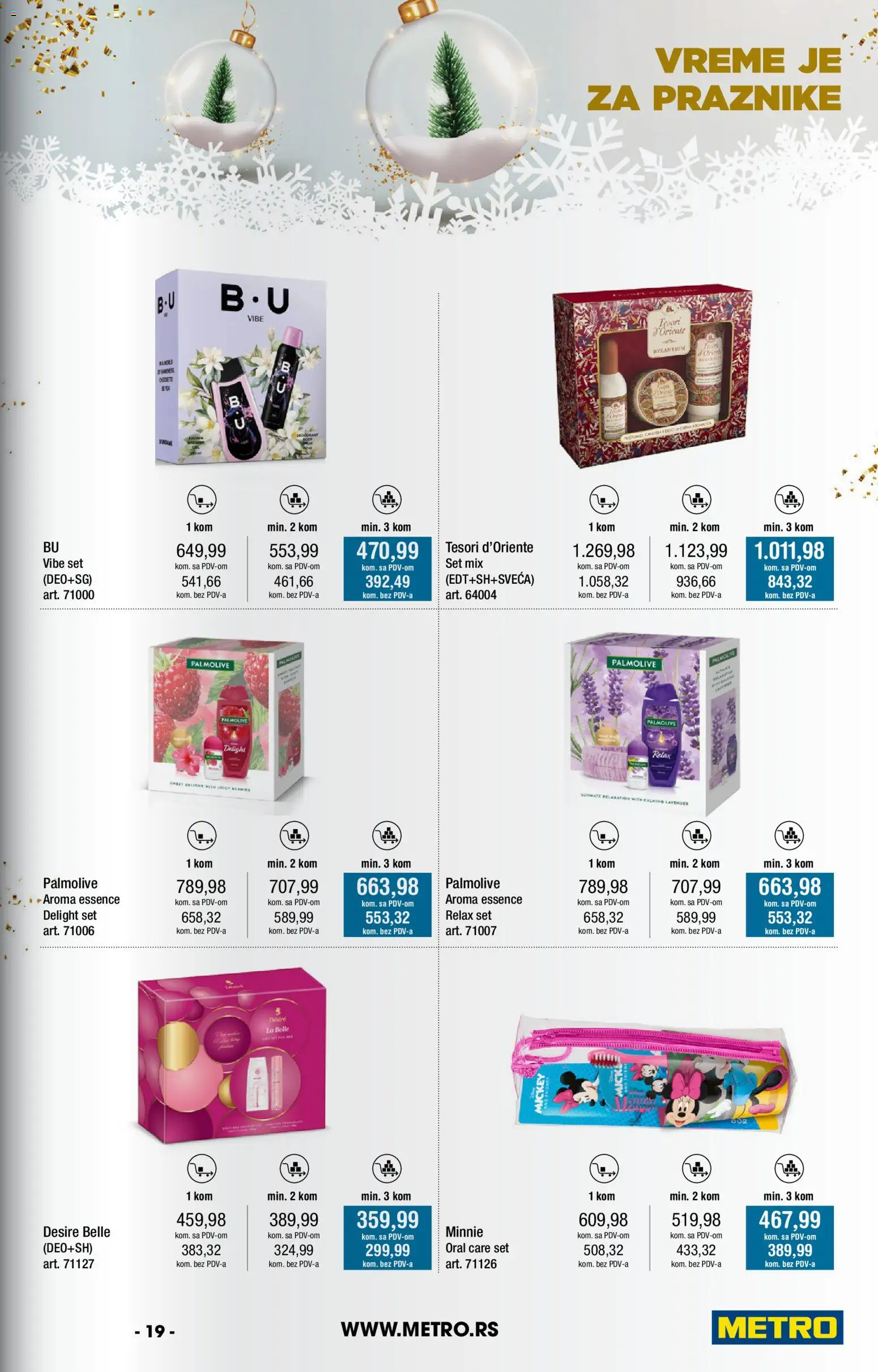 Metro katalog - važi od 14.11.2025 | Strana: 19 | Proizvode: Palmolive