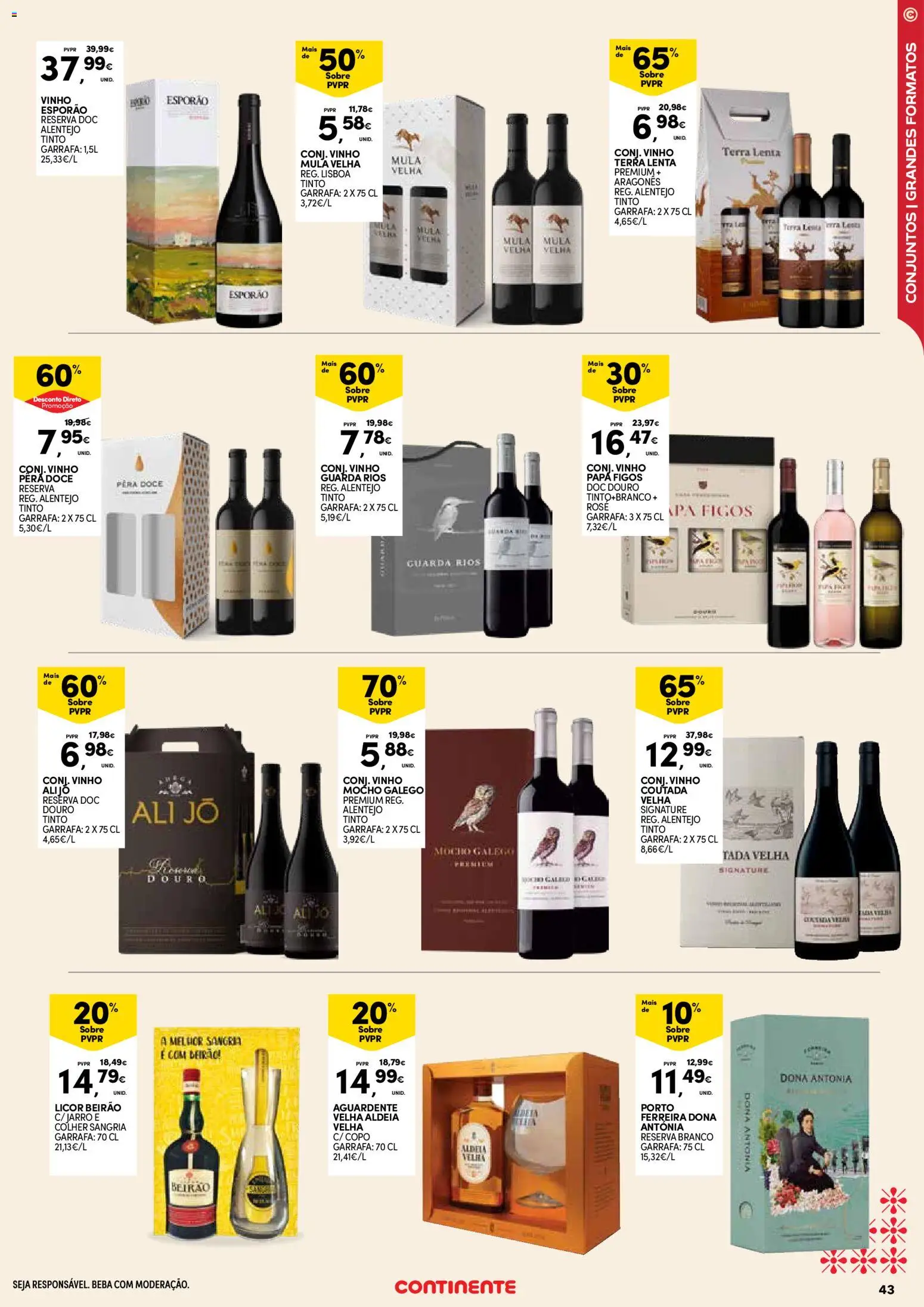 Continente - Açores: Natal │ válido de 11.12.2025 | Página: 43 | Produtos: Licor, Vinho