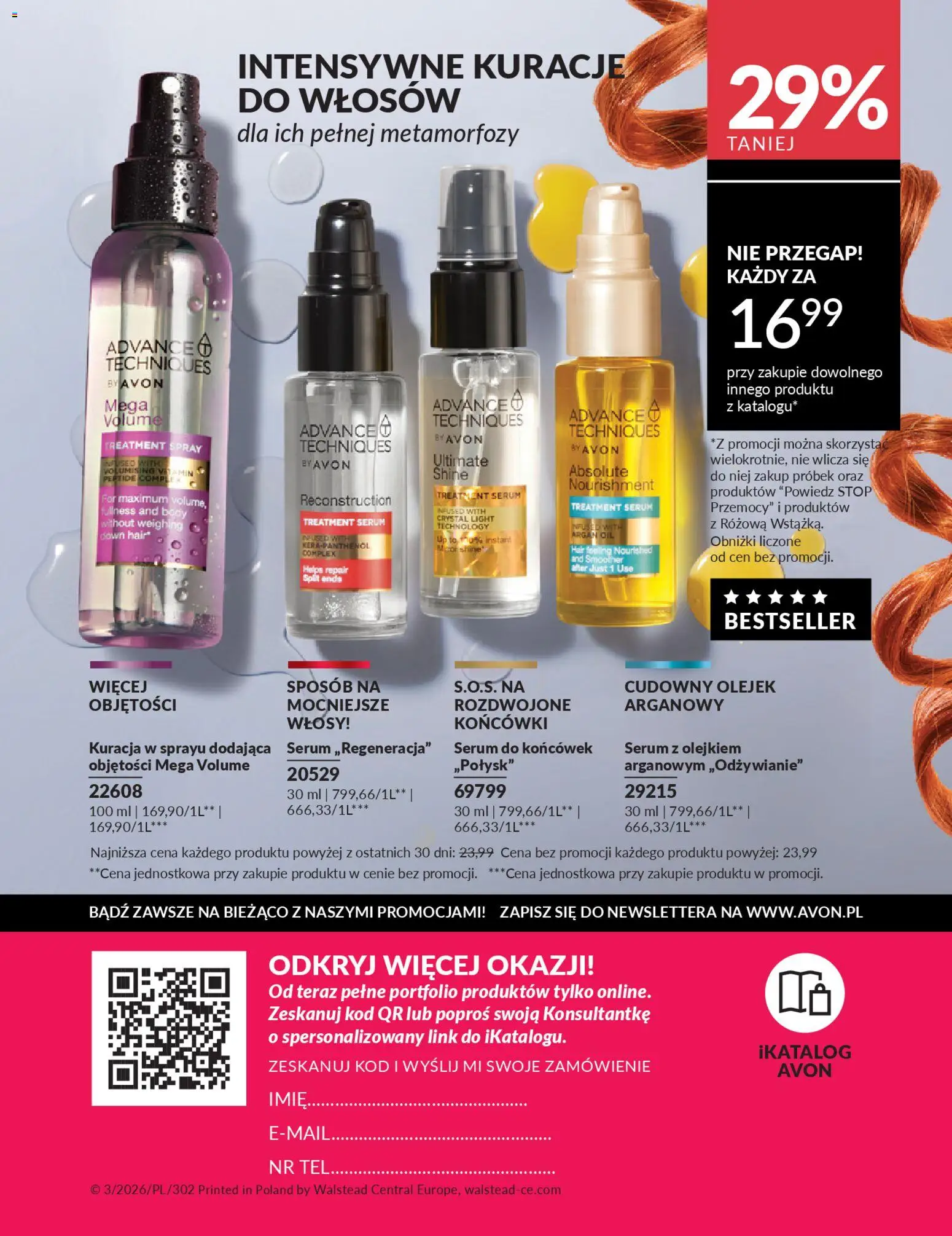 Avon Katalog 3 2026 od 01.03.2026 | Strona: 180 | Produkty: Body