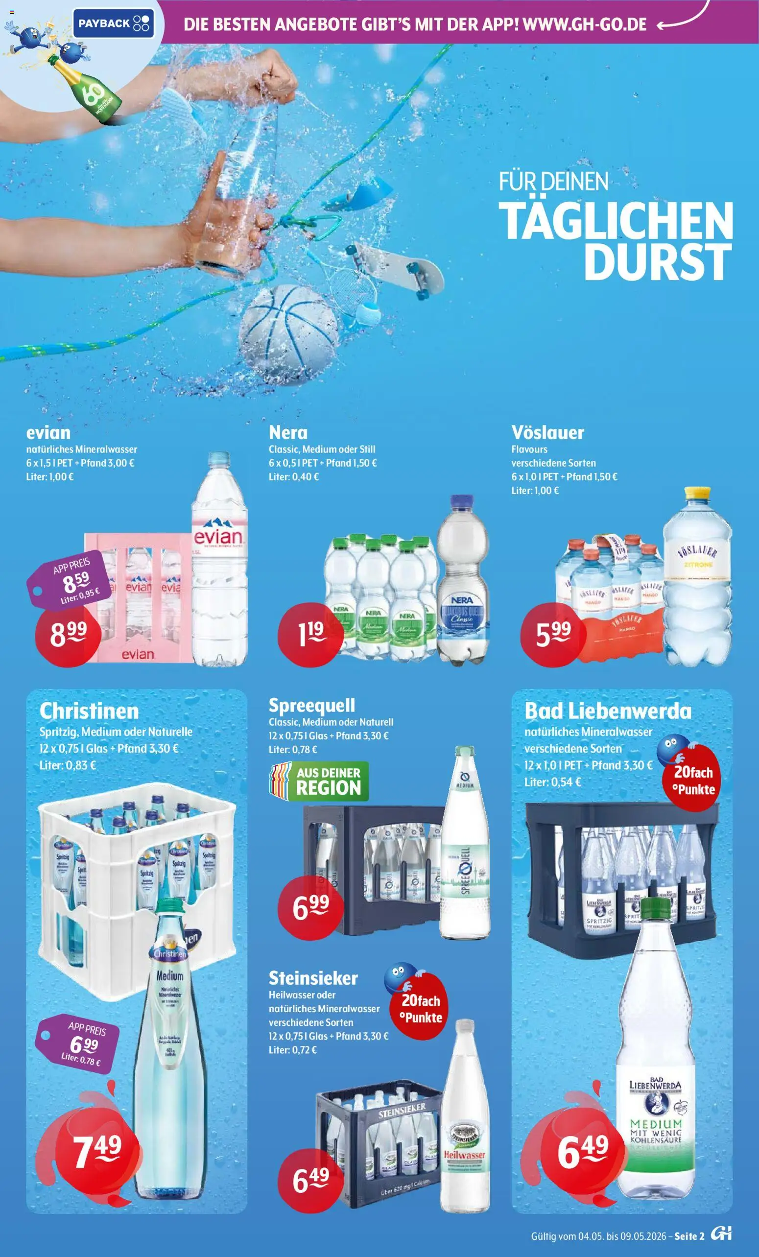 Getränke Hoffmann Prospekt 	 – gültig ab 04.05.2026 | Seite: 2 | Produkte: Bad, Mineralwasser, Zitrone, Mango