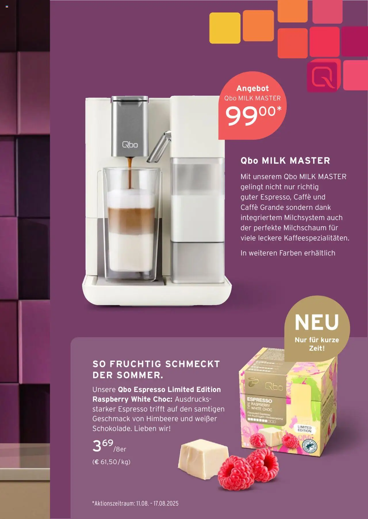 Prospekt Tchibo Selbst gemacht – Einfach schön - gültig ab dem 13.08.2025 | Seite: 21 | Produkte: Himbeere