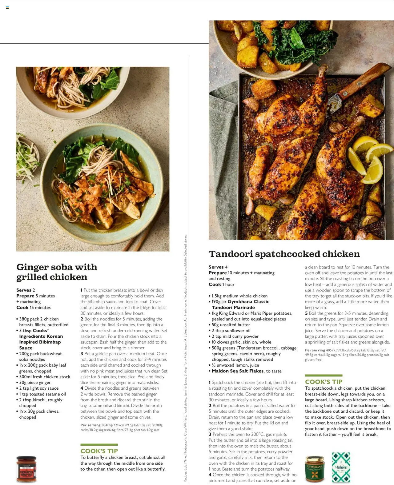{H1} | Page: 21 | Products: Chicken, Hob, Lemon, Sea salt