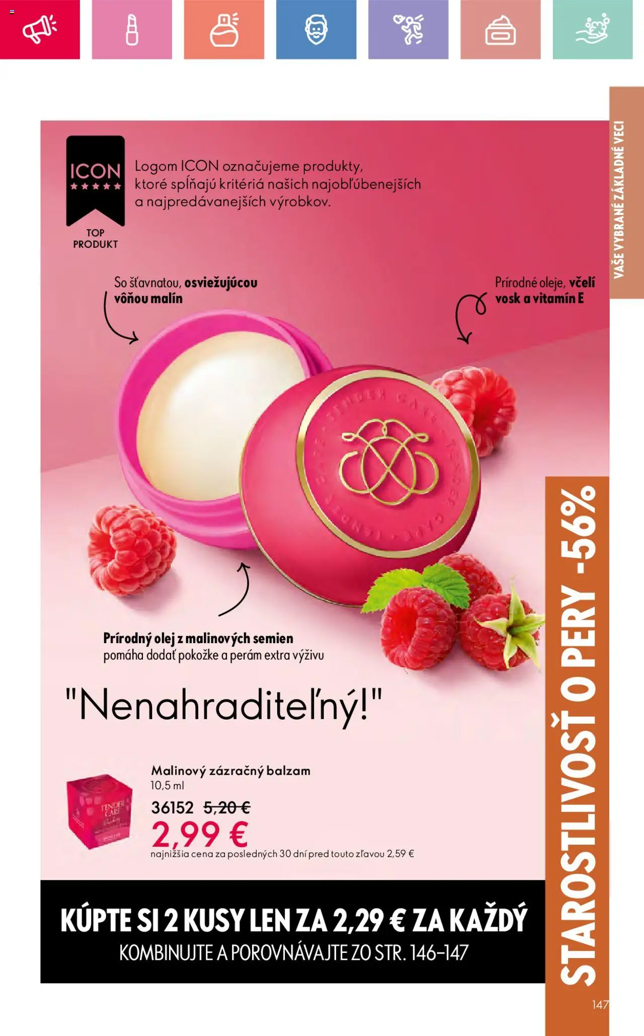 Nové Oriflame akcie – leták je platný od 17.08.2025 | Strana: 147 | Produkty: Olej