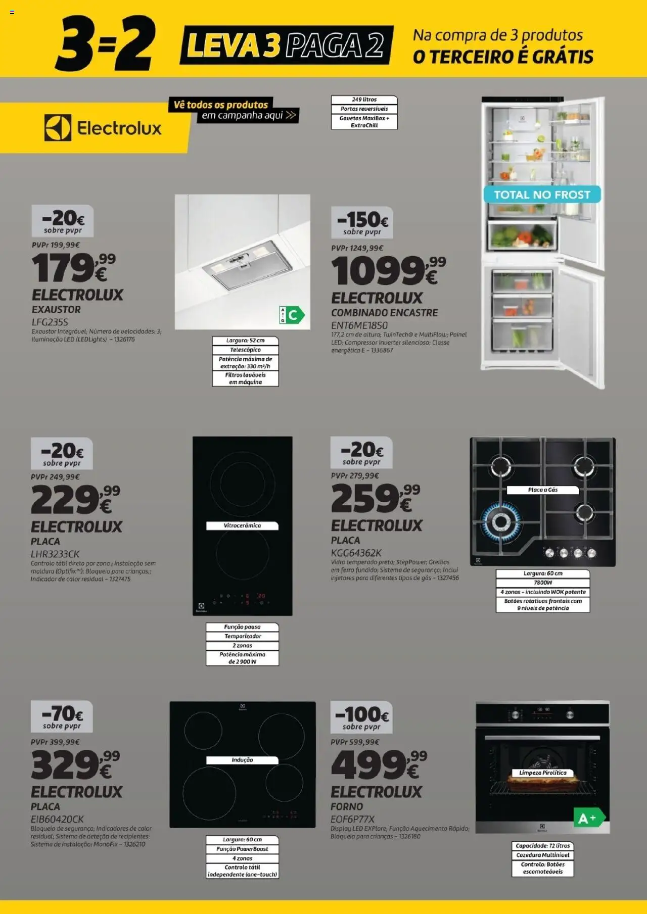 Radio Popular - Leva 3 Paga 2 Encastre │ válido de 05.08.2025 | Página: 8 | Produtos: Forno, Moldura, Portas, Compressor