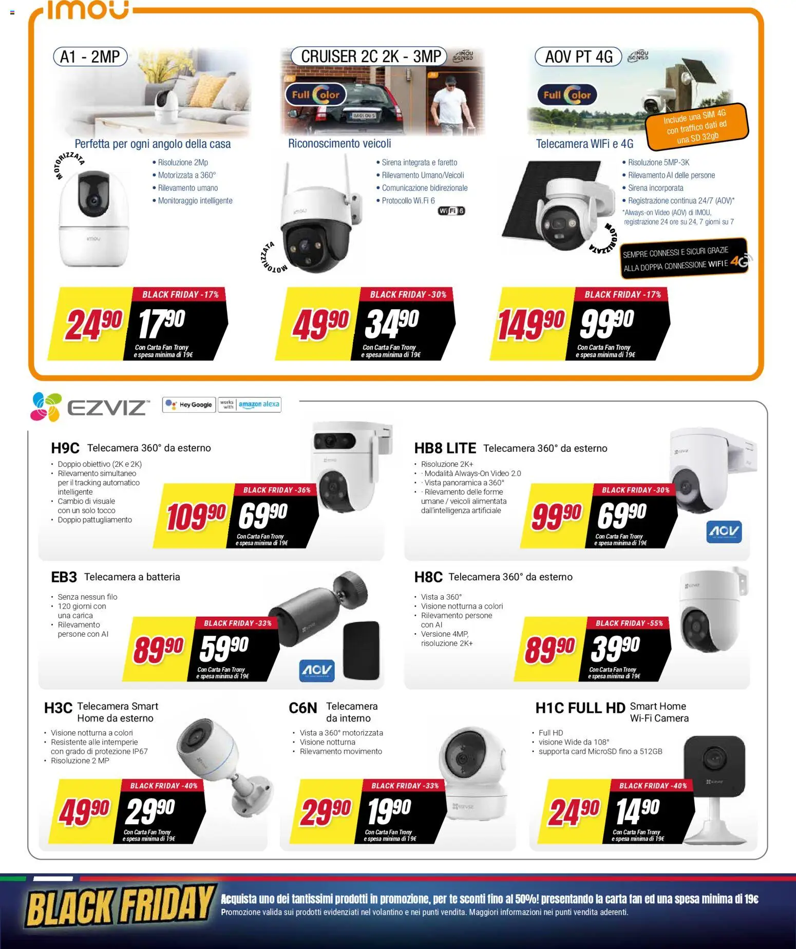 Volantino Trony del 25.11.2025 | Pagina: 16 | Prodotti: Faretto, Tè, Video, Batteria