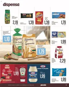 Anteprima del volantino Volantino Piccolo	 valido a partire dal 13.10.2025 | Pagina: 19 | Prodotti: Salmone, Manzo, Ketchup, Crackers