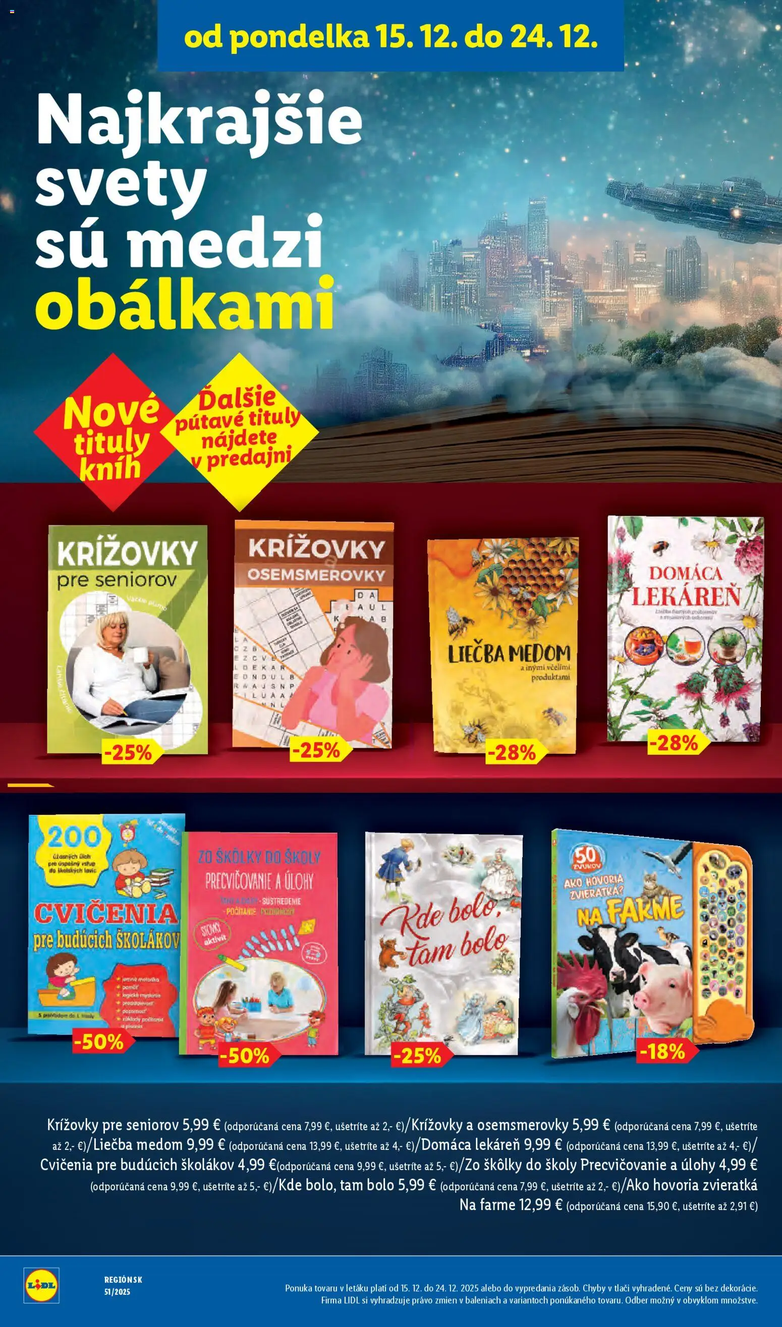 Nové Lidl akcie – leták je platný od 15.12.2025 | Strana: 50