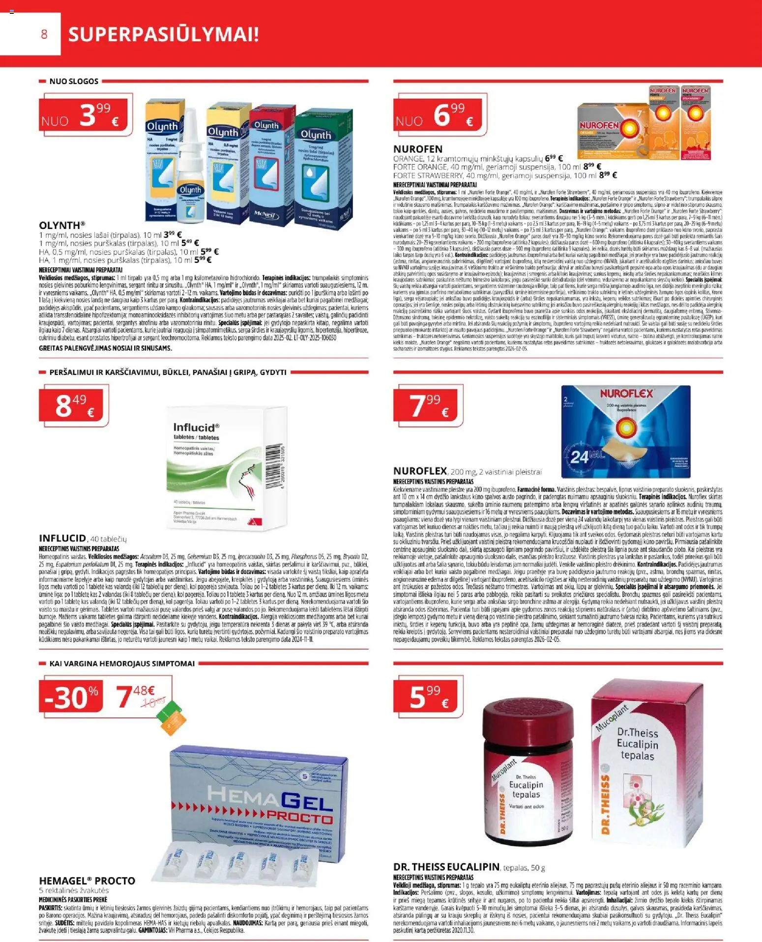 Gintarinė akcijos nuo 01.03.2026 | Puslapis: 8