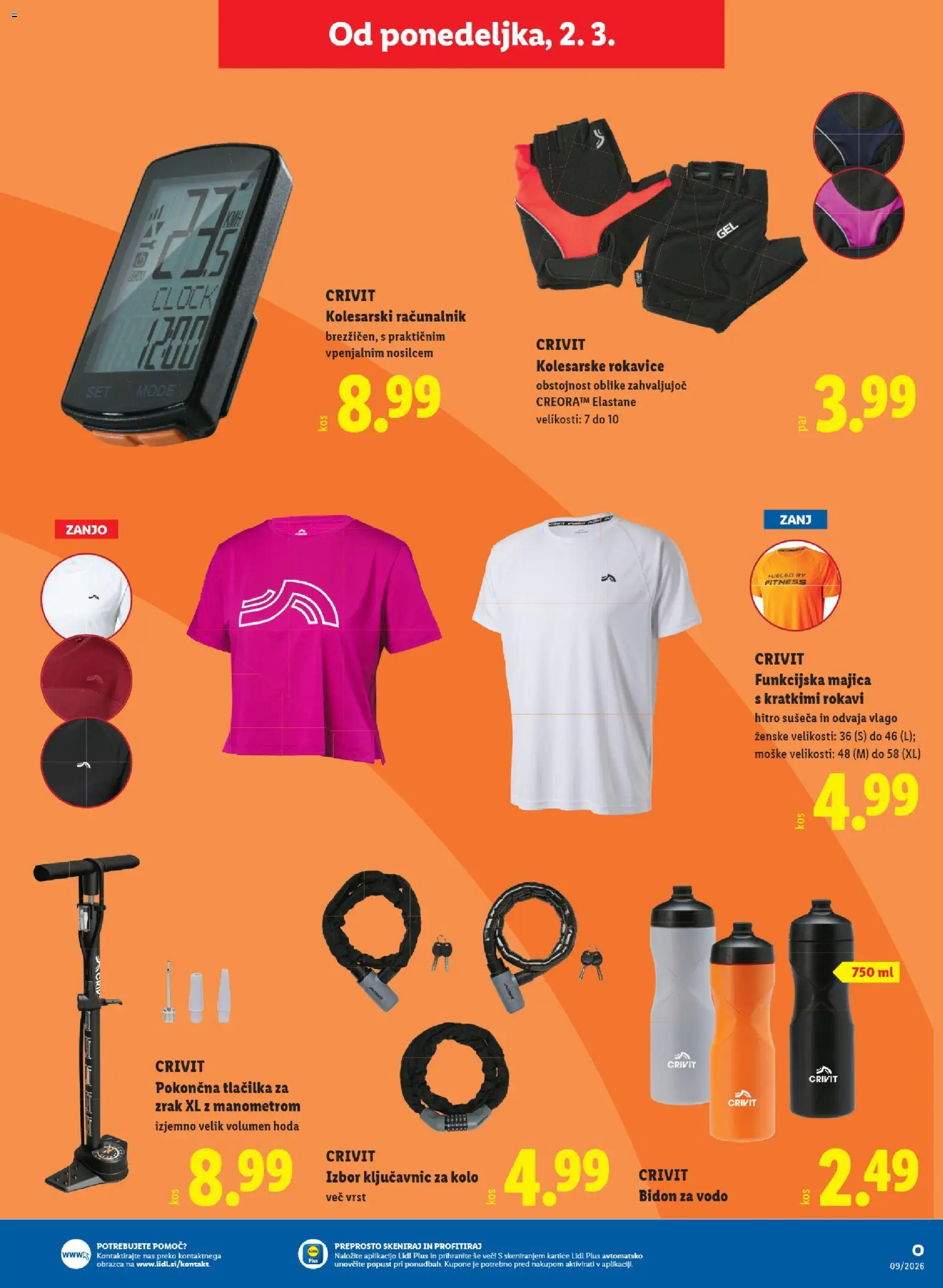 Novi Lidl katalog ponudbe – veljaven od 26.02.2026 | Stran: 63 | Izdelki: Racunalnik, Majica, Rokavice