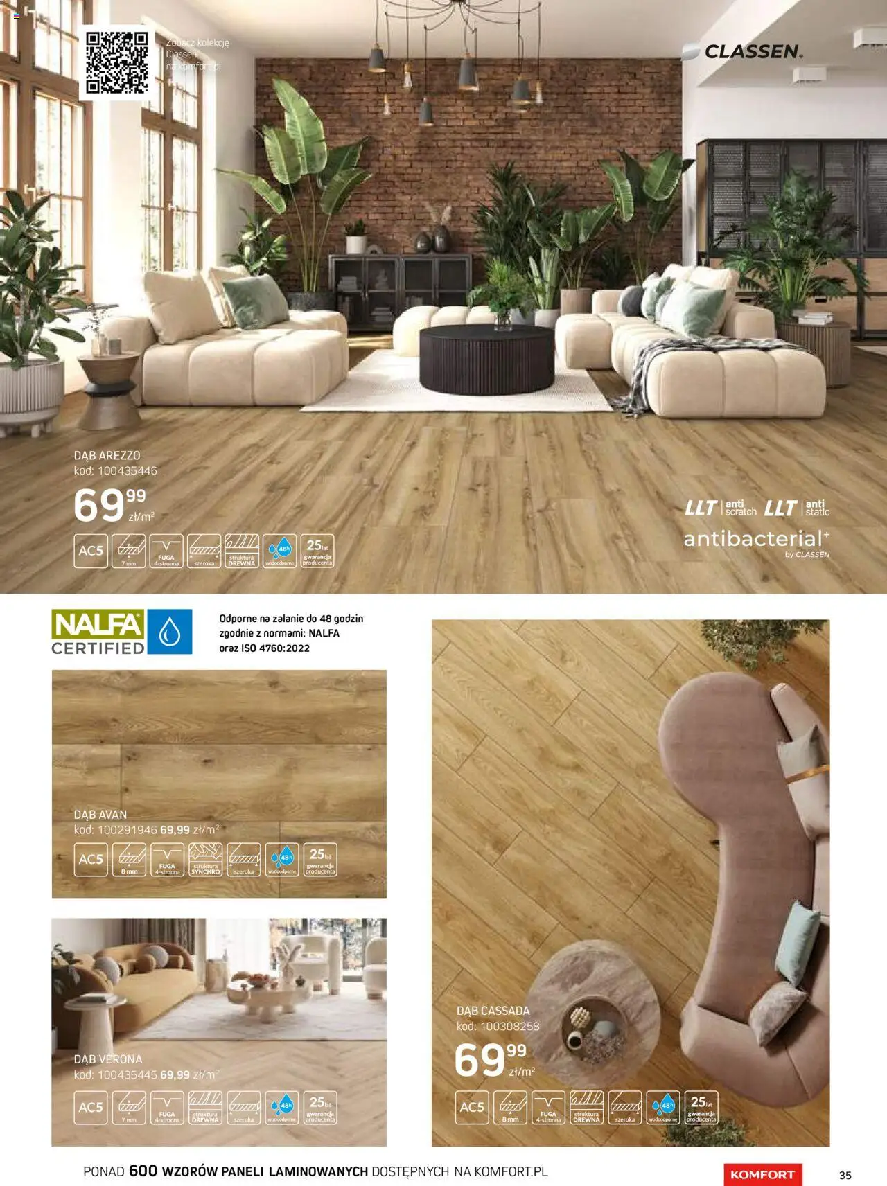 Komfort Gazetka - Katalog Podłogi I Drzwi od 26.06.2024 | Strona: 35