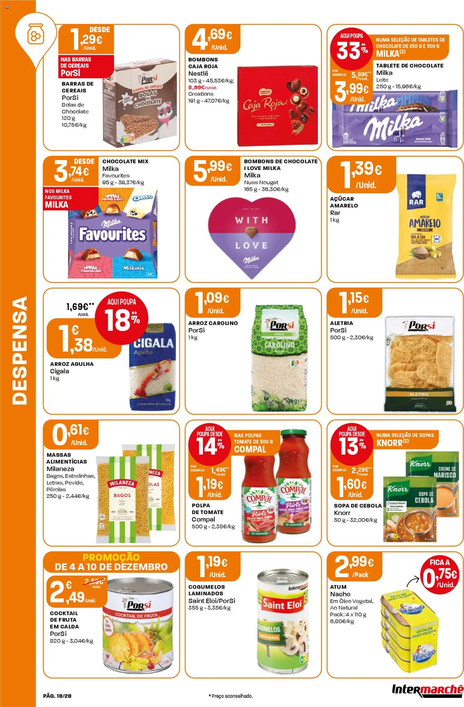 Intermarché Folheto Contact │ válido de 04.12.2025 | Página: 18