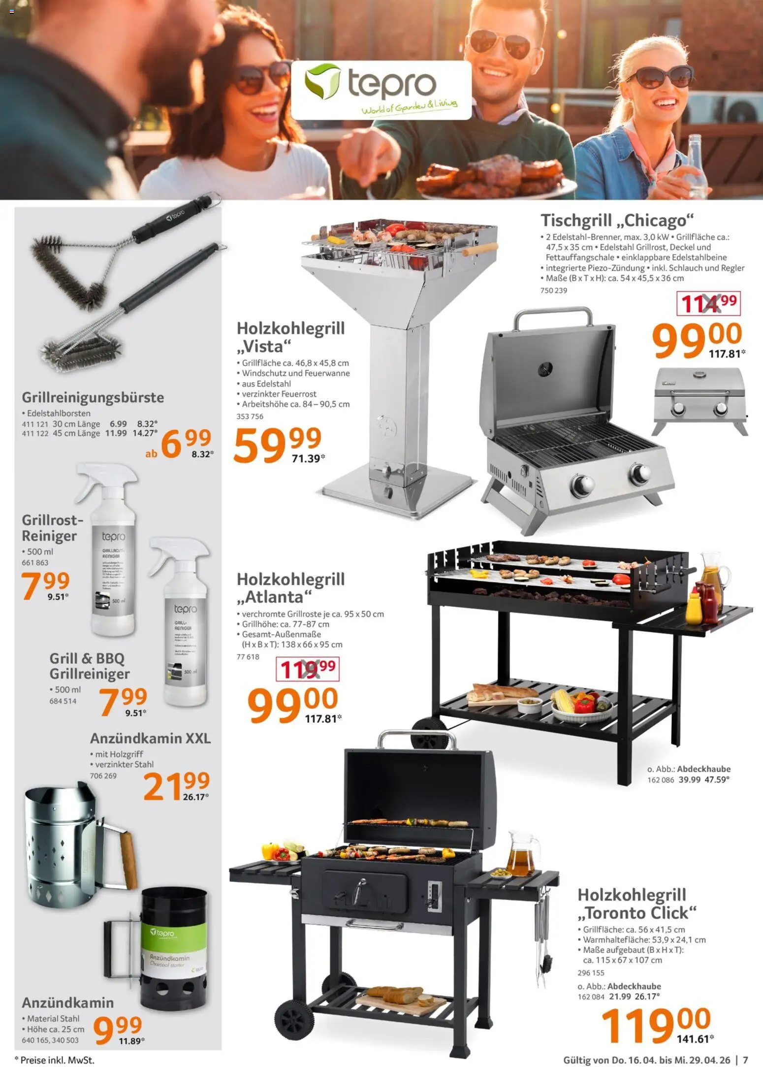 Selgros Grillsaison – gültig ab 16.04.2026 | Seite: 7 | Produkte: Grill