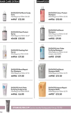 Preview of Oriflame - Offers valid from 04.03.2026 | Page: 154 | Products: Shampoo