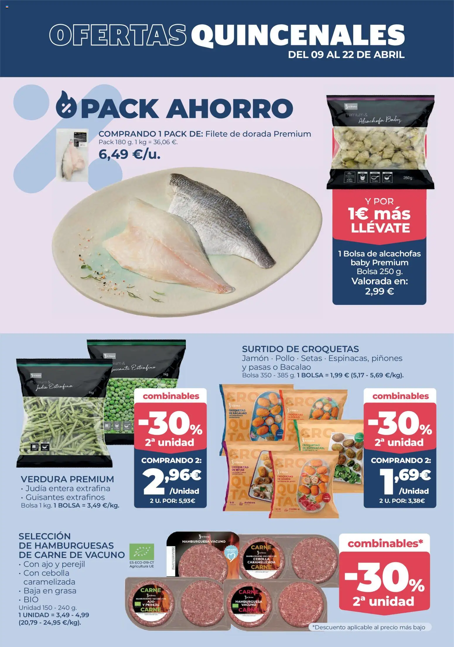 La Sirena folleto │ válido desde el 09.04.2026 | Página: 4 | Productos: Παγωμένο τσάι, Bolsa, Filete, Σοκολατούχο γάλα