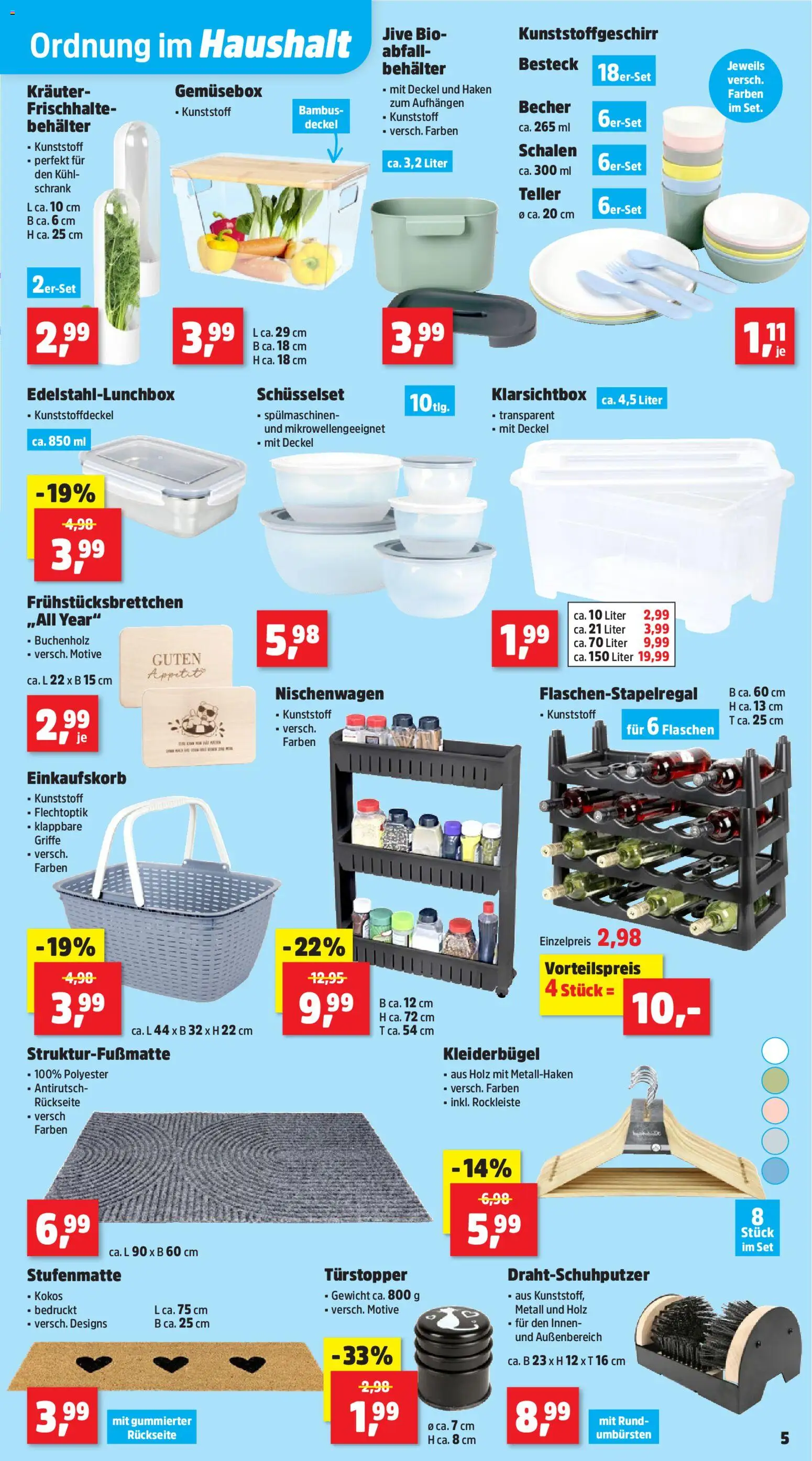 Thomas Philipps Prospekt – gültig ab 19.01.2026 | Seite: 5 | Produkte: Gewicht, Schrank, Kleiderbügel, Stufenmatte