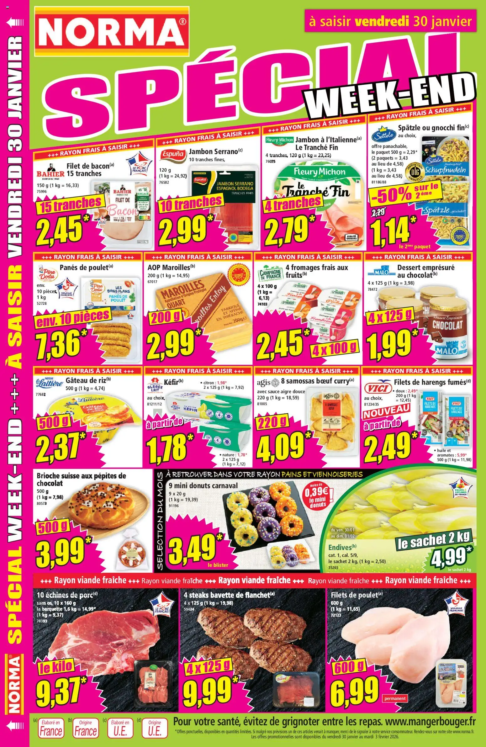 {H1} | Page: 14 | Produits: Citron, Framboise, Viennoiseries, Huile