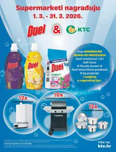 Katalog KTC - Pregled kataloga iz trgovine KTC, vrijedi od 18.03.2026 | Stranica: 33 | Proizvodi: Roštilj, Usisavač, Omekšivač, Deterdžent