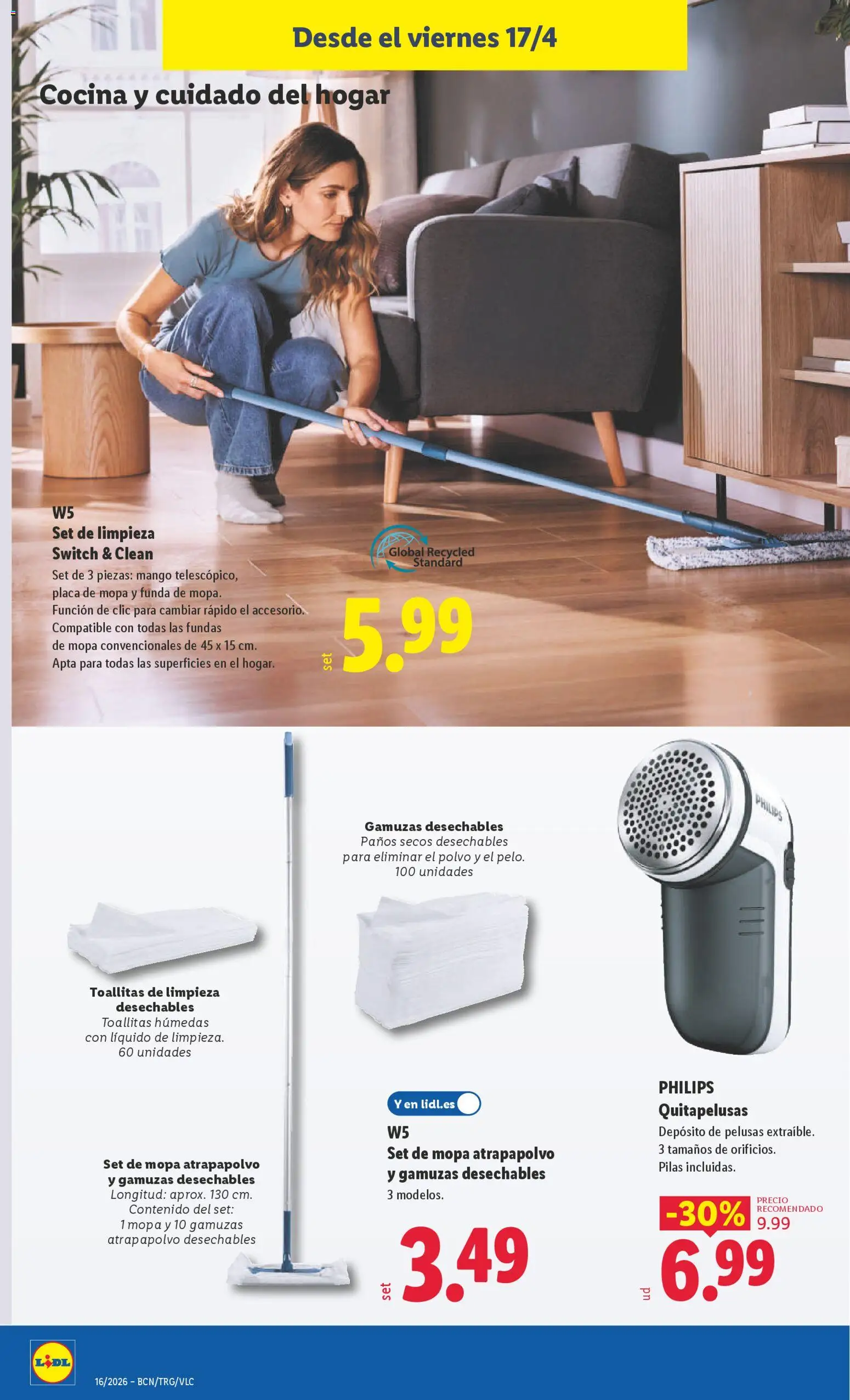 Lidl folleto de bazar │ válido desde el 13.04.2026 | Página: 20 | Productos: Polvo, Funda, Cocina, Table pliante