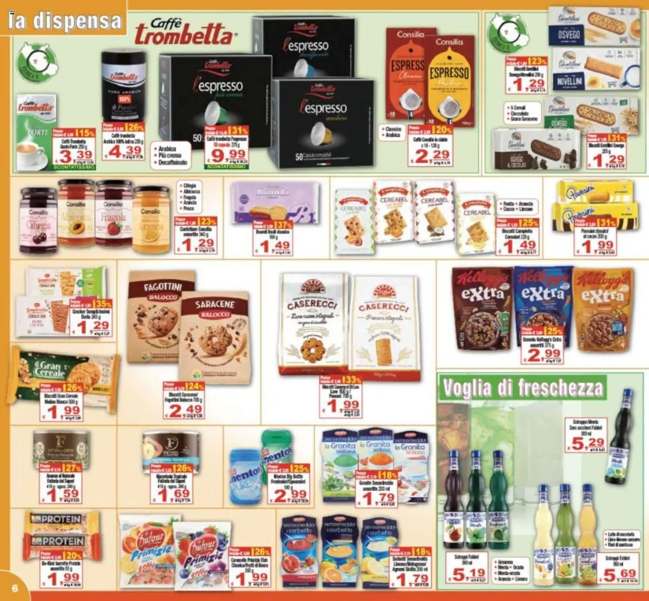 Volantino CTS del 25.07.2025 | Pagina: 6 | Prodotti: Crema, Caffè, PC, Cacao