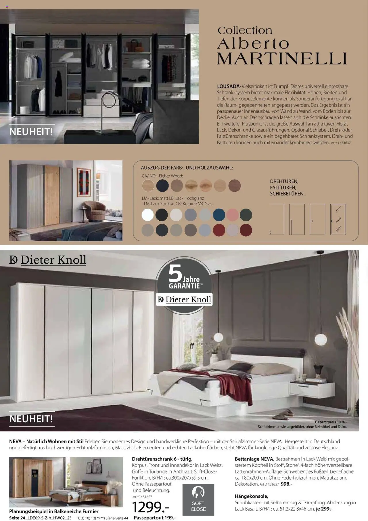 Zurbrüggen Wohnen – gültig ab 28.09.2025 | Seite: 36 | Produkte: Matratze, Drehtürenschrank, Schrank