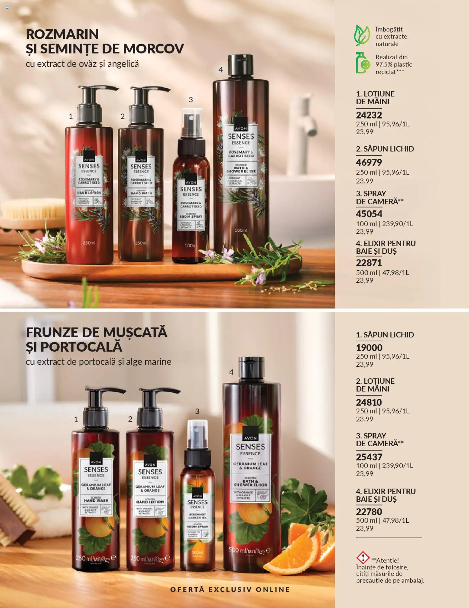 Noul catalog Avon – valabil de la 01.02.2026 | Pagină: 214 | Produse: Matériel de Street Workout, Cameră, Semințe, Săpun