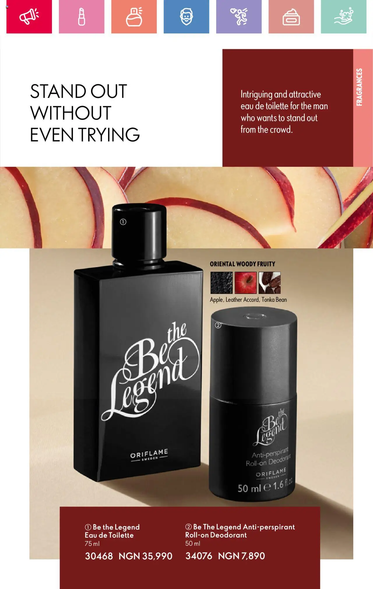 Oriflame -Catalogue valid from 01.04.2025 | Page: 39 | Products: Deodorant, Eau de toilette, Antiperspirant
