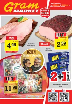 Pogląd oferty "Gram Market Gazetka" - ważna od 14.01.2026