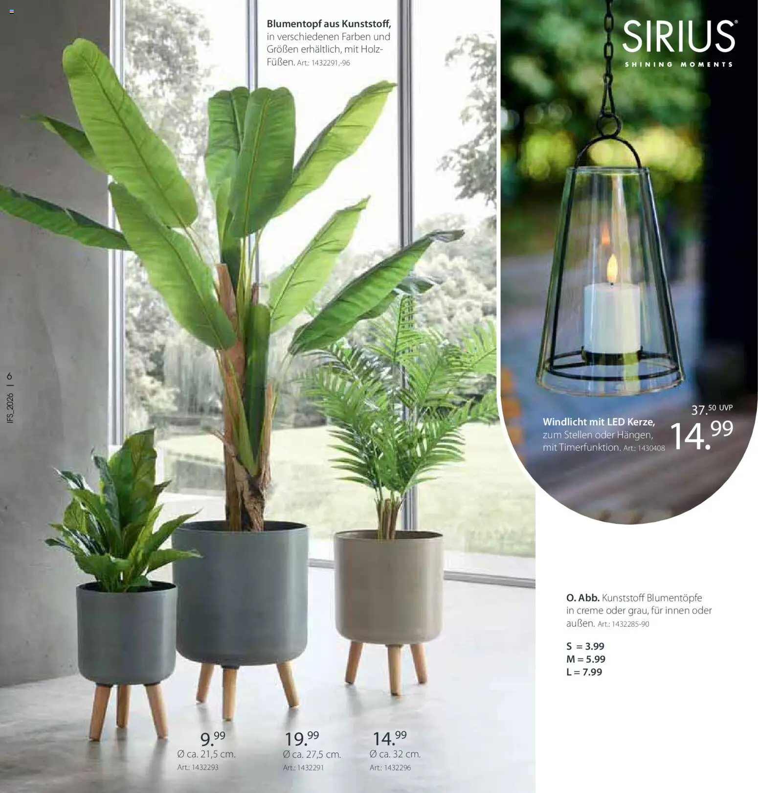 Zurbrüggen Frühlings-Boten – gültig ab 14.04.2026 | Seite: 4 | Produkte: Blumentopf, Creme