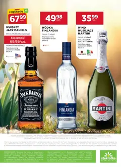Pogląd oferty "Stokrotka Gazetka - Oferta alkoholowa" - ważna od 19.02.2026 | Strona: 16 | Produkty: Stokrotka, Jack Daniel's, Vodka, Alkohol